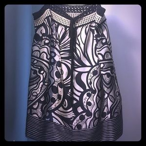 💚 New BCBG Maxazria Knit spaghetti strap silk top